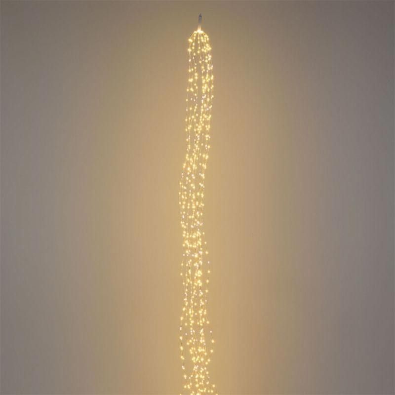 Ramo con 300 Luci Led Bianco Caldo con Trasformatore