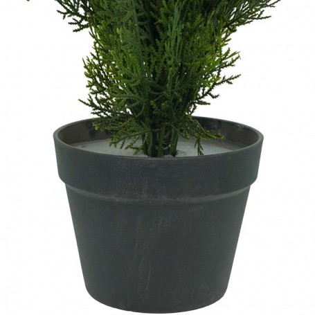 Pianta Cipresso Artificiale con Vaso Nero