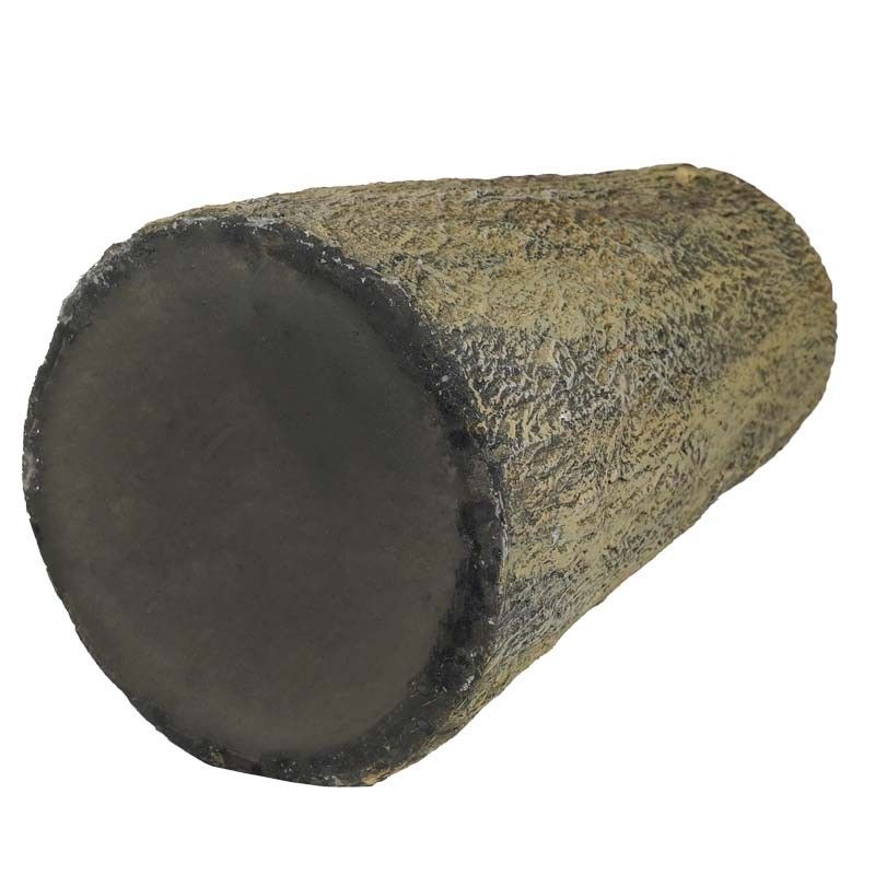Base Tronco per Albero di Natale in Cemento Effetto Legno
