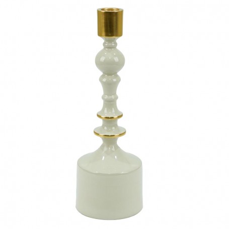 Candelabro in Alluminio Smaltato H.27,5 cm