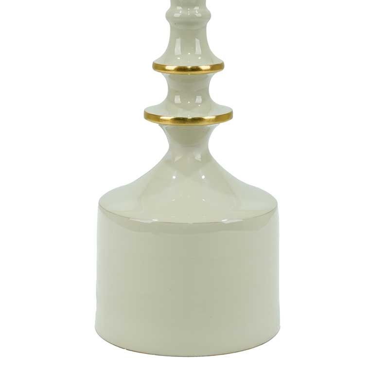 Candelabro in Alluminio Smaltato H.27,5 cm