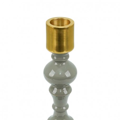 Candelabro in Alluminio Smaltato H.27,5 cm