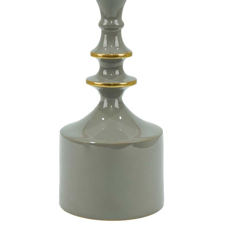 Candelabro in Alluminio Smaltato H.27,5 cm