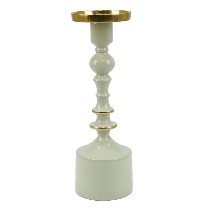 Candelabro in Alluminio Smaltato H.28 cm