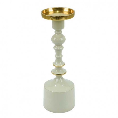 Candelabro in Alluminio Smaltato H.28 cm