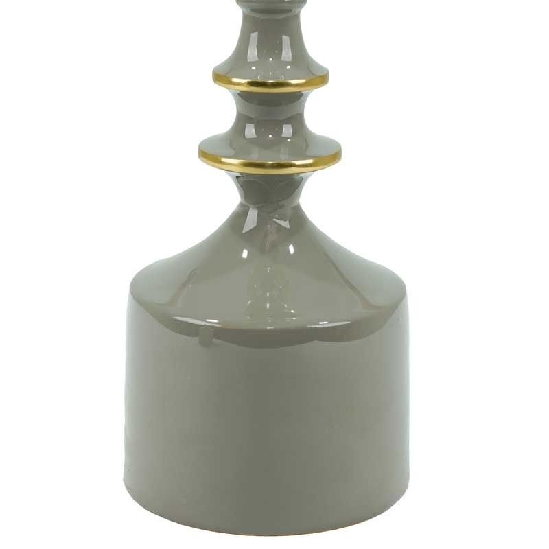 Candelabro in Alluminio Smaltato H.28 cm