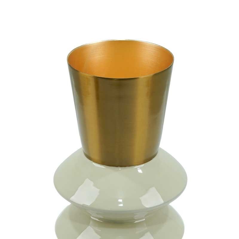 Vaso in Alluminio H.28,5 cm