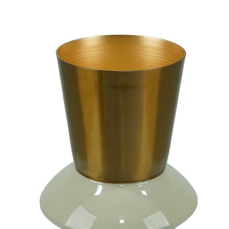 Vaso in Alluminio H.33 cm