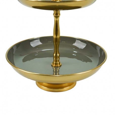 Alzatina in Alluminio con 3 Ripiani H.50 cm