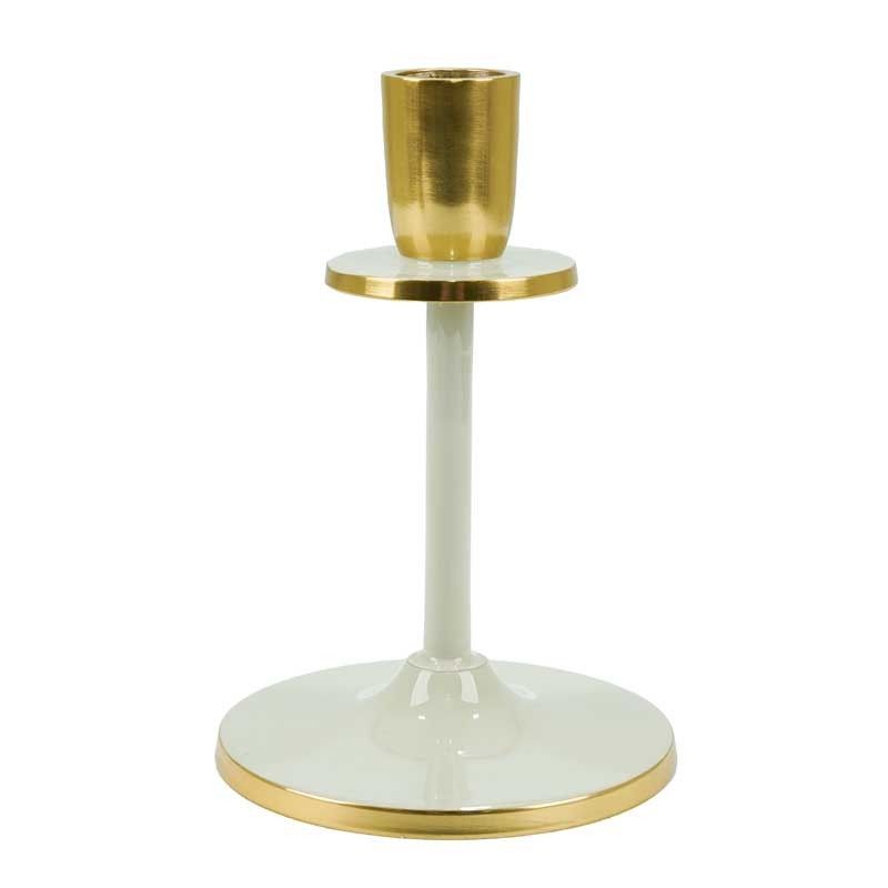 Candelabro Slim in Alluminio Smaltato H.15 cm