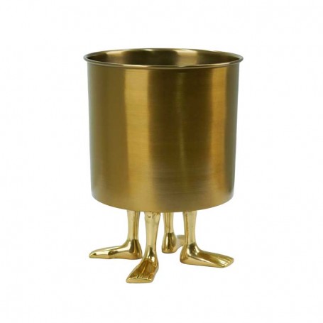 Vaso in Alluminio Oro Opaco