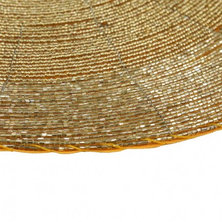 Sottopiatto Natalizio con Perline D.35 cm