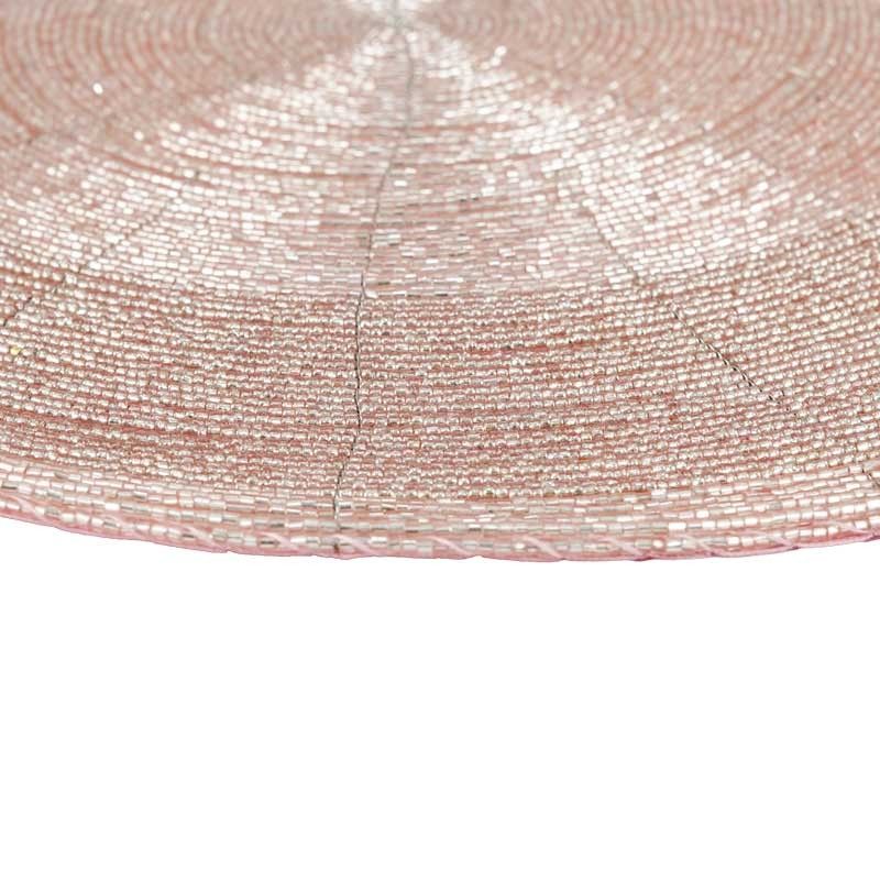 Sottopiatto Natalizio con Perline D.35 cm