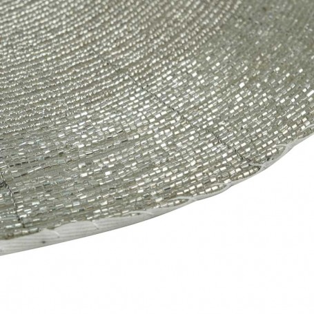 Sottopiatto Natalizio con Perline D.35 cm