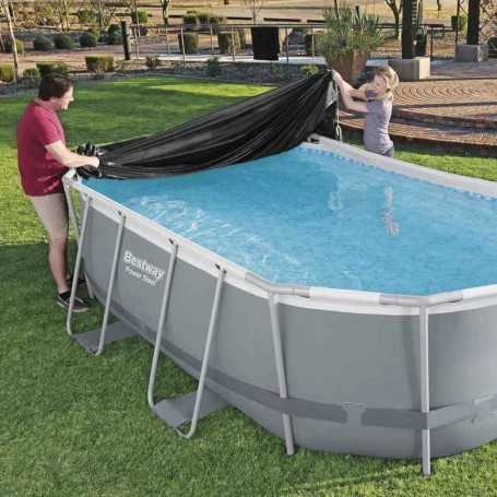 Telo di Copertura per Piscine Ovali 427x250 cm - Bestway 58425