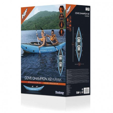 Kayak Gonfiabile Hydro Force Cove Champion 331x88 cm - Bestway 65131
