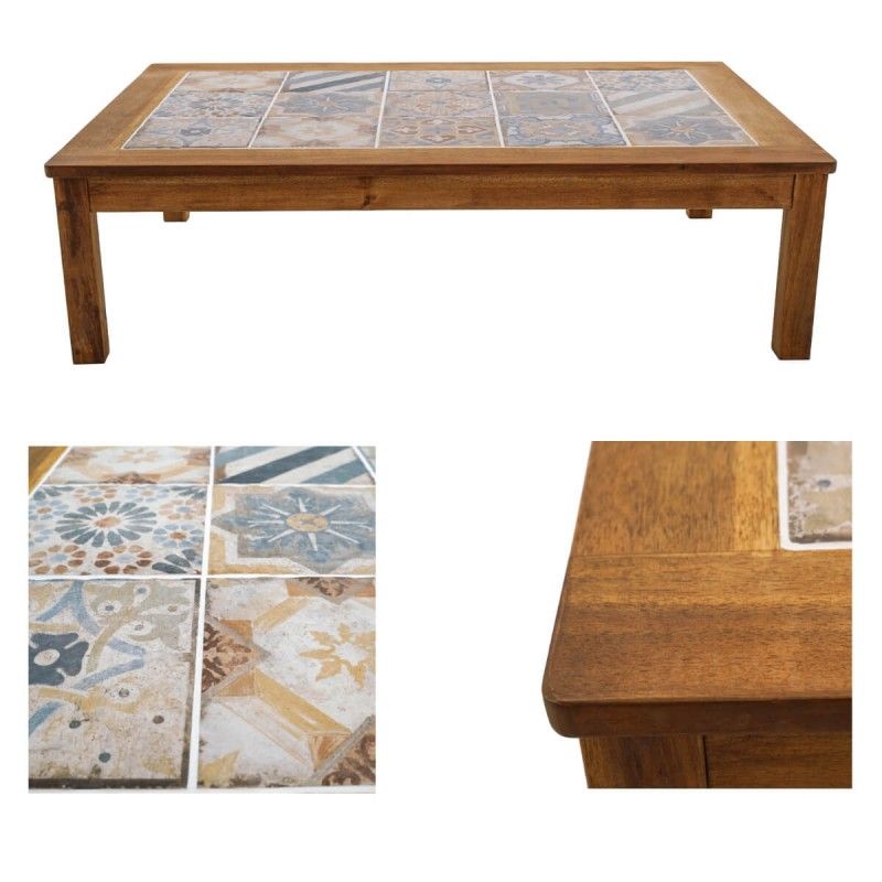 Set Divano da Giardino in Legno di Acacia, 5/6 Persone - Vietri