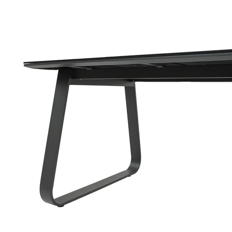 Set Tavolo e Sedie da Giardino in Alluminio e Corda, 8 persone - Nottingham