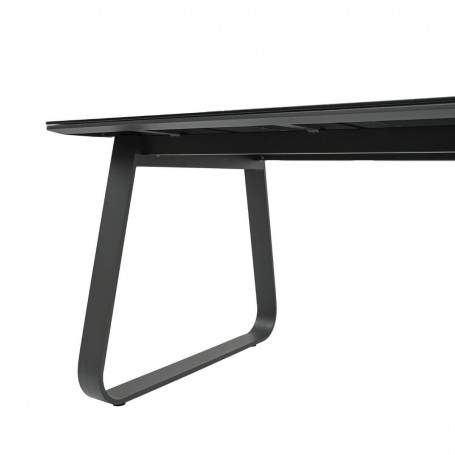 Set Tavolo e Sedie da Giardino in Alluminio e Corda, 8 persone - Nottingham