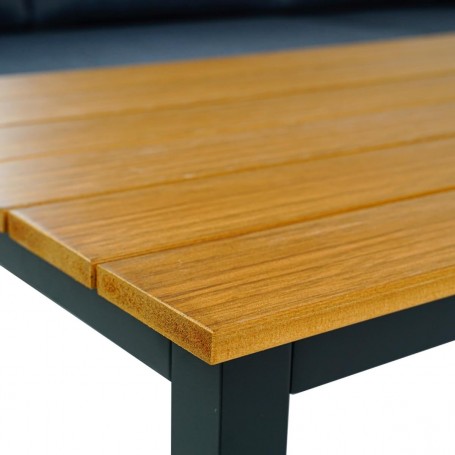 Set Divano Angolare da Giardino in Alluminio, 5/6 Persone - York