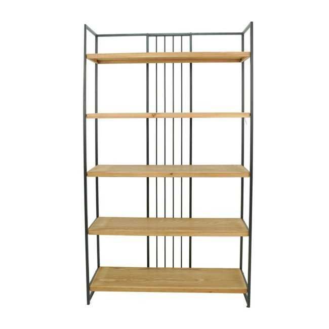 Scaffale/Libreria in Legno e Metallo, Stile Industrial - Rack