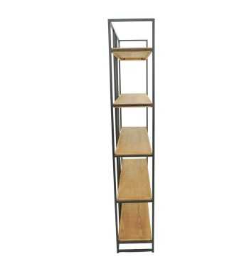 Scaffale/Libreria in Legno e Metallo, Stile Industrial - Rack