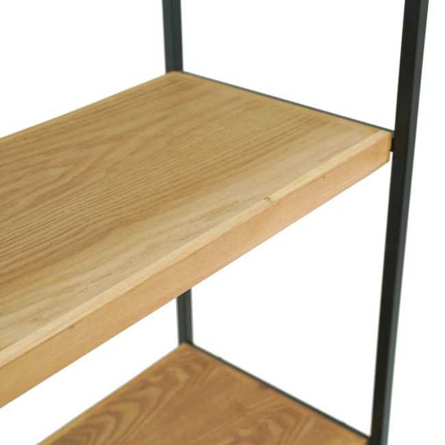 Scaffale/Libreria in Legno e Metallo, Stile Industrial - Rack