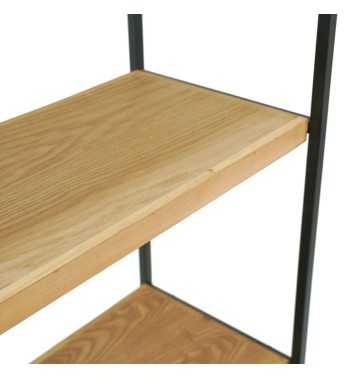 Scaffale/Libreria in Legno e Metallo, Stile Industrial - Rack