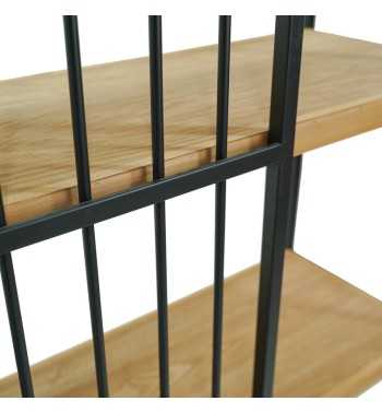 Scaffale/Libreria in Legno e Metallo, Stile Industrial - Rack