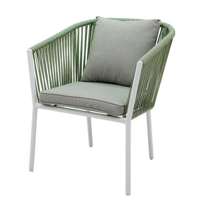 Set Tavolo e Sedie da Giardino in Alluminio, 6 Persone - New Castle