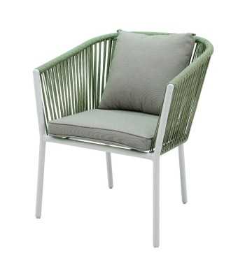 Set Tavolo e Sedie da Giardino in Alluminio, 6 Persone - New Castle