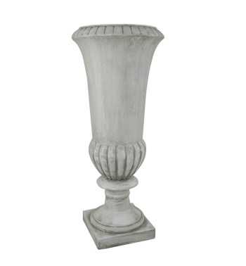 Vaso Decorativo in Vetroresina Effetto Pietra, per Interni ed Esterni