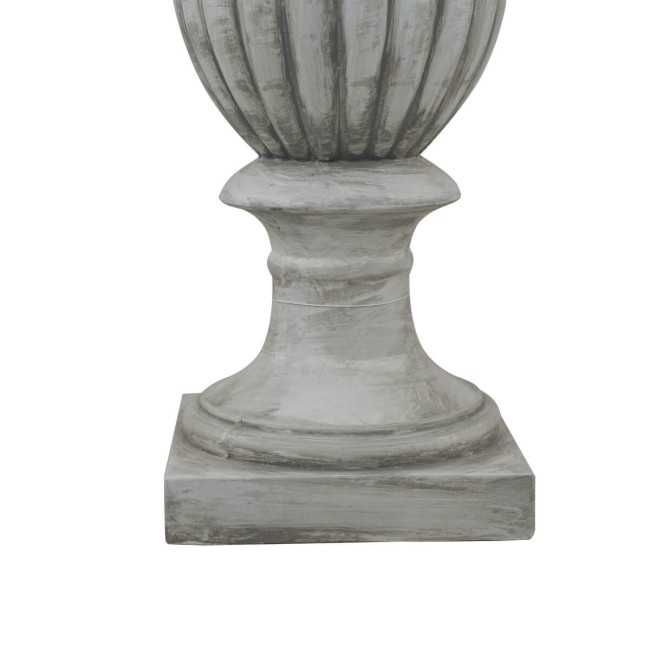 Vaso Decorativo in Vetroresina Effetto Pietra, per Interni ed Esterni H.123 cm