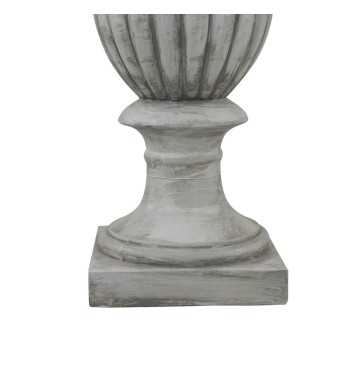 Vaso Decorativo in Vetroresina Effetto Pietra, per Interni ed Esterni H.123 cm