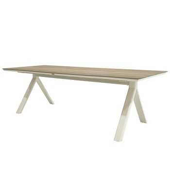 Set Tavolo e Sedie da Giardino in Alluminio, 6 Persone - Sheffield