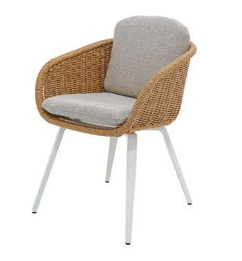 Set Tavolo e Sedie da Giardino in Alluminio, 6 Persone - Sheffield