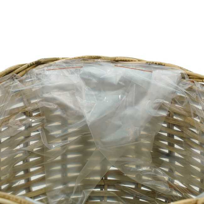 Vasi e Fioriere in Rattan con Manici - Singoli o Set Completo