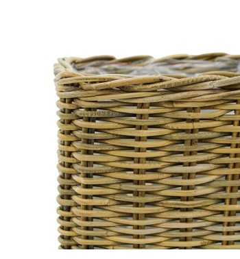 Vasi e Fioriere in Rattan Quadrati - Singoli o Set Completo