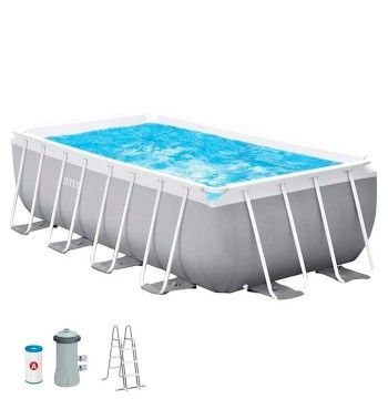 Piscina Intex 400x200x122 cm Fuori Terra Prisma Frame - Intex 26790