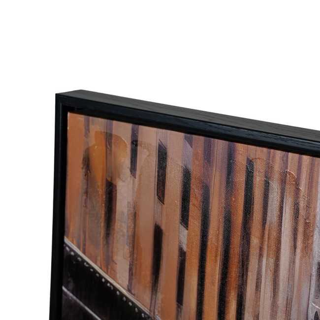 Vita Urbana - Quadro Dipinto a Mano su Tela 120x60 cm