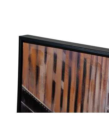 Vita Urbana - Quadro Dipinto a Mano su Tela 120x60 cm