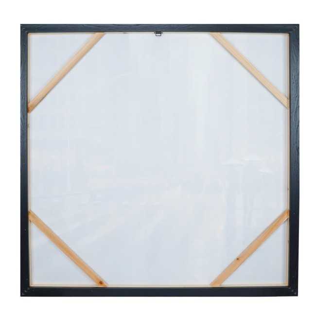 Scena Urbana a New York - Quadro Dipinto a Mano su Tela 100x100 cm