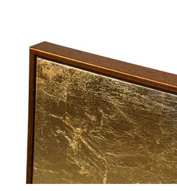 Riflesso Dorato - Quadro su Tela 70x100 cm con Figura Femminile