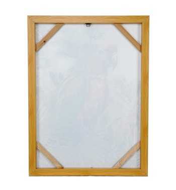 Quadro su Tela con Pappagallo Tropicale 60x80 cm