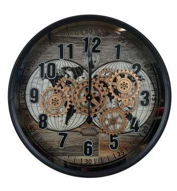Orologio da Parete con Ingranaggi D.60 cm