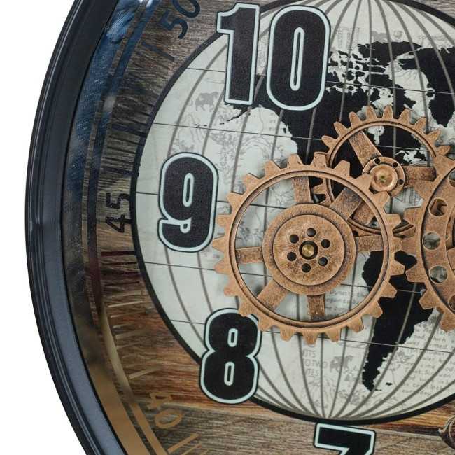 Orologio da Parete con Ingranaggi D.60 cm