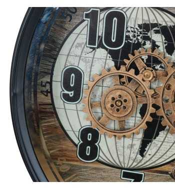 Orologio da Parete con Ingranaggi D.60 cm