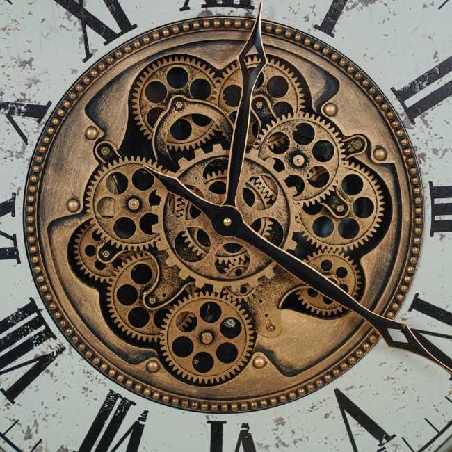 Orologio da Parete con Ingranaggi D.66 cm