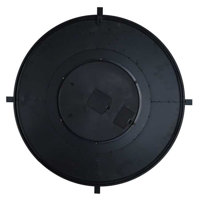 Orologio da Parete Moderno Nero e Oro D.65 cm