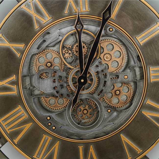 Orologio da Parete Ottone Anticato D.66 cm